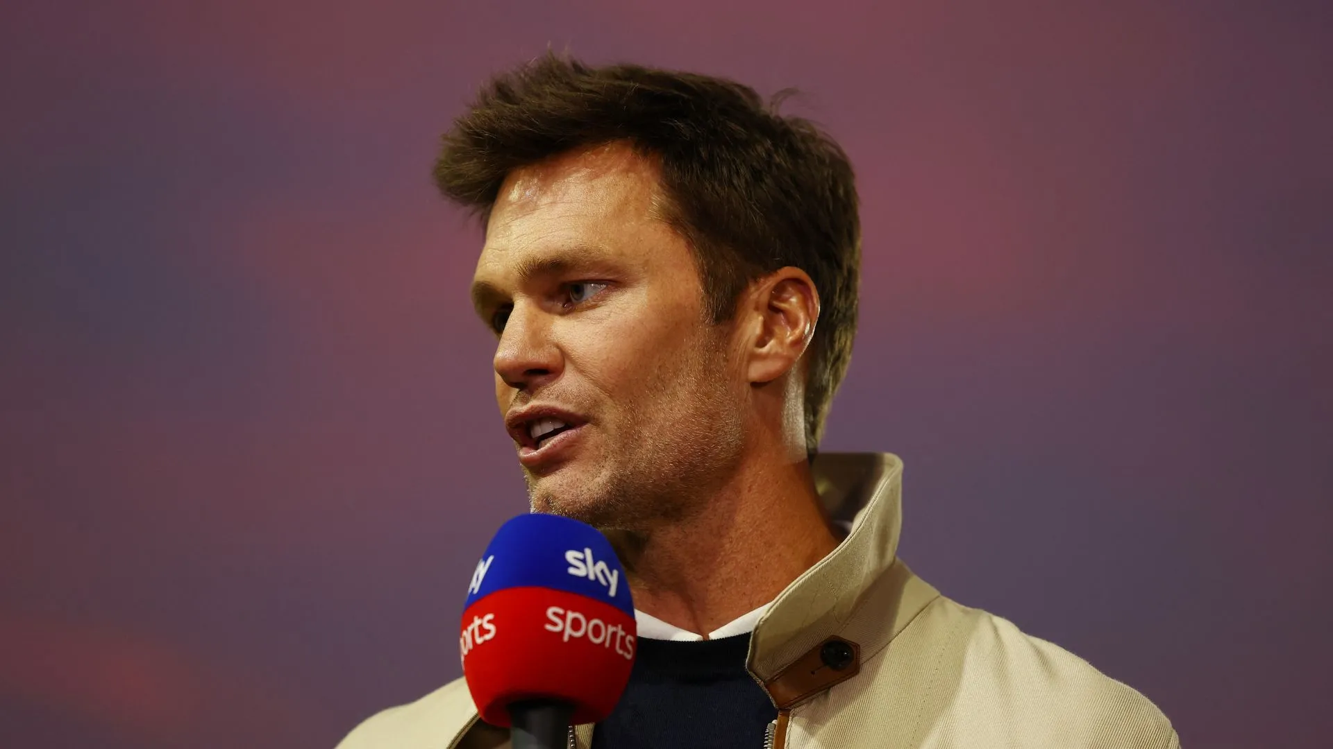 Tom Brady tại sự kiện giới thiệu dự án hợp tác với công ty sinh học Colossal